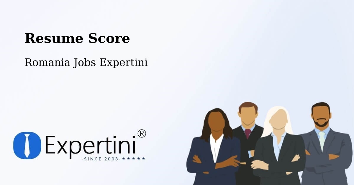 Resume Score & Job Description Match Tool – Parța - Romania Jobs Expertini